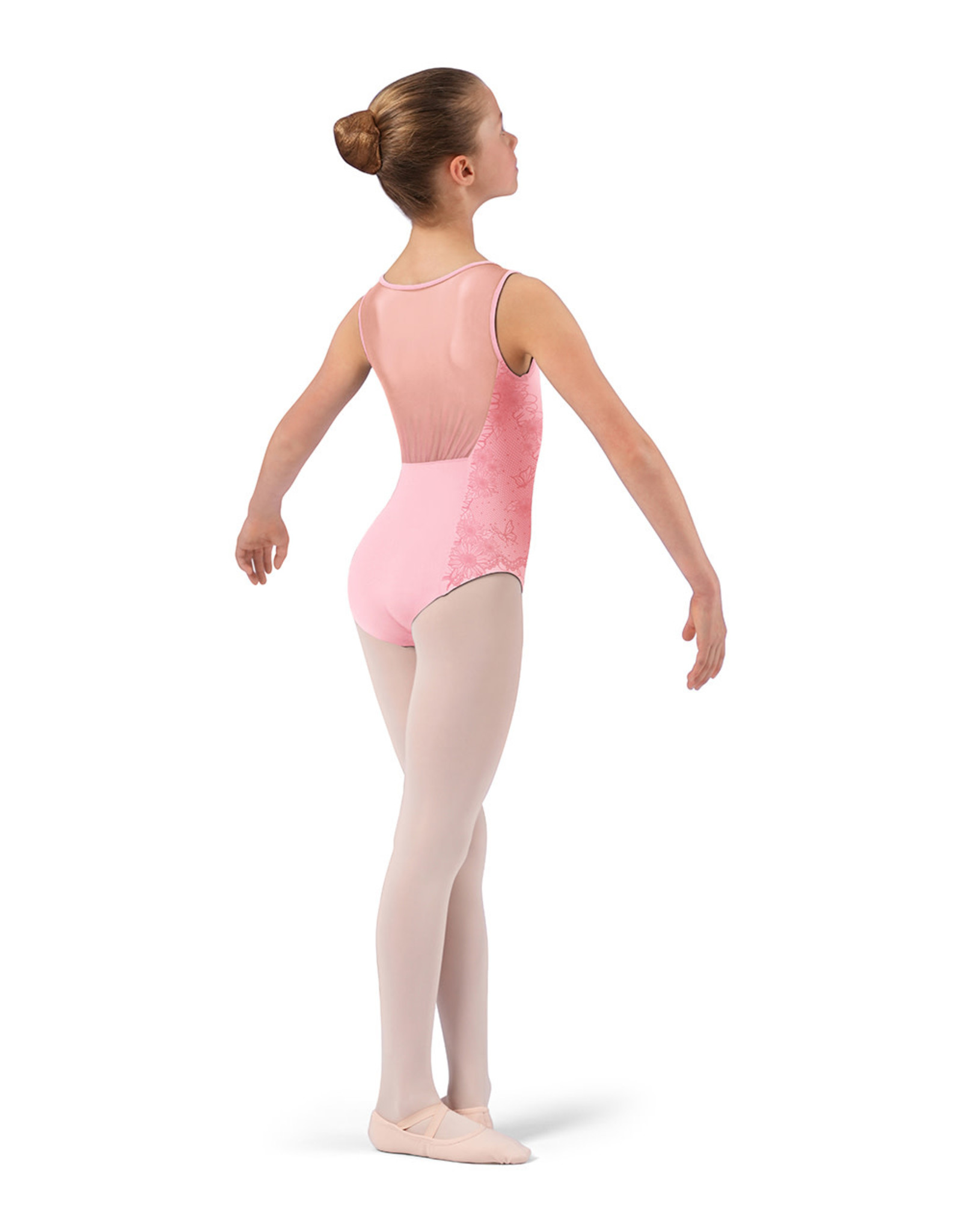 Bloch Sweetheart Mesh Back Tank Leo