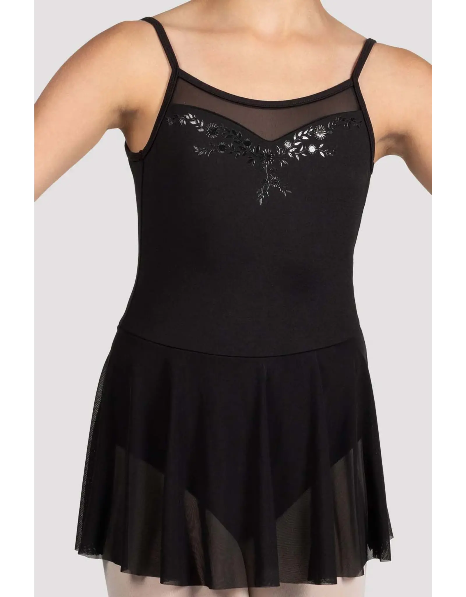 Bloch  Girls Mirella Glow Girl Camisole Skirted Leotard