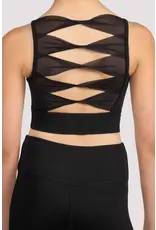 Bloch M1250C Girls Mirella Glow Girl Twist Back Crop Top