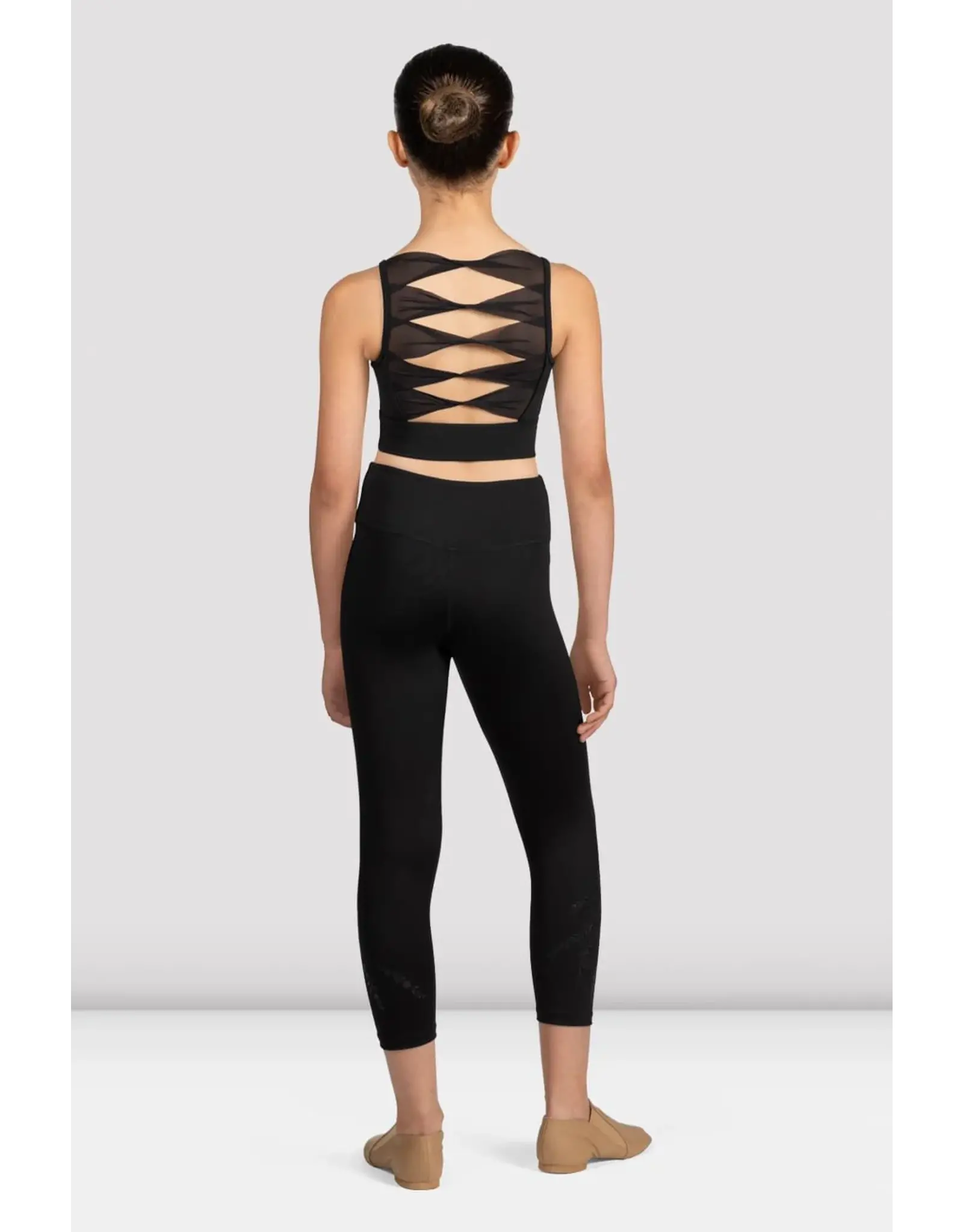Bloch M1250C Girls Mirella Glow Girl Twist Back Crop Top