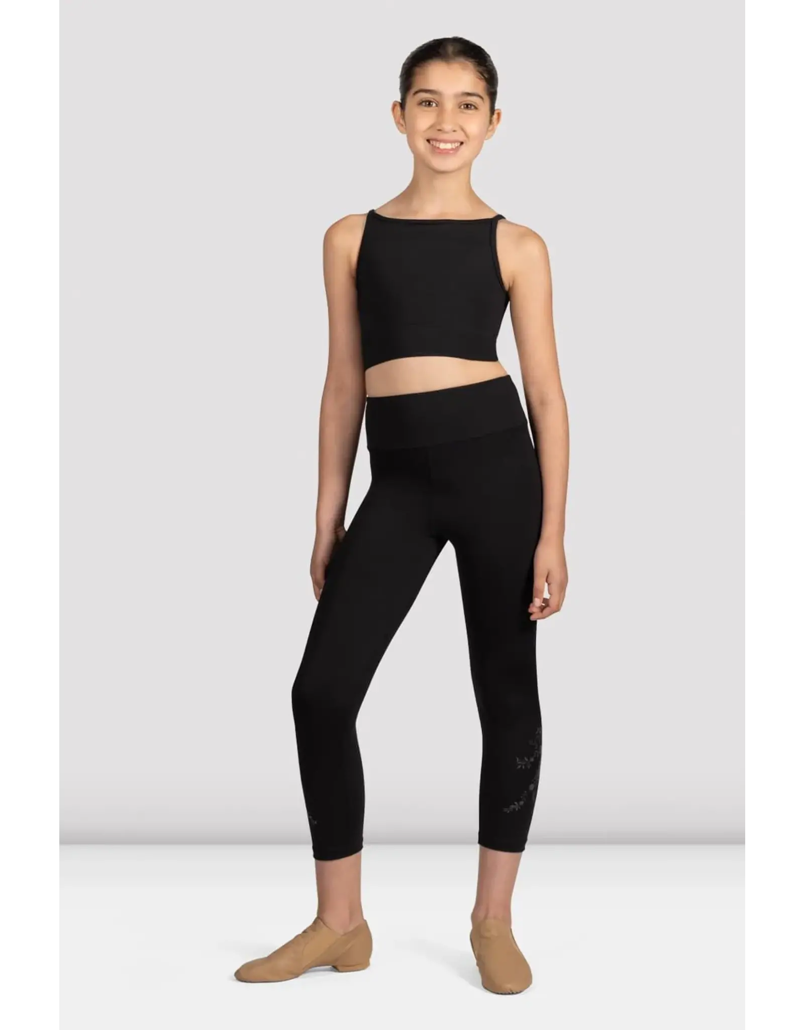 Bloch M1250C Girls Mirella Glow Girl Twist Back Crop Top