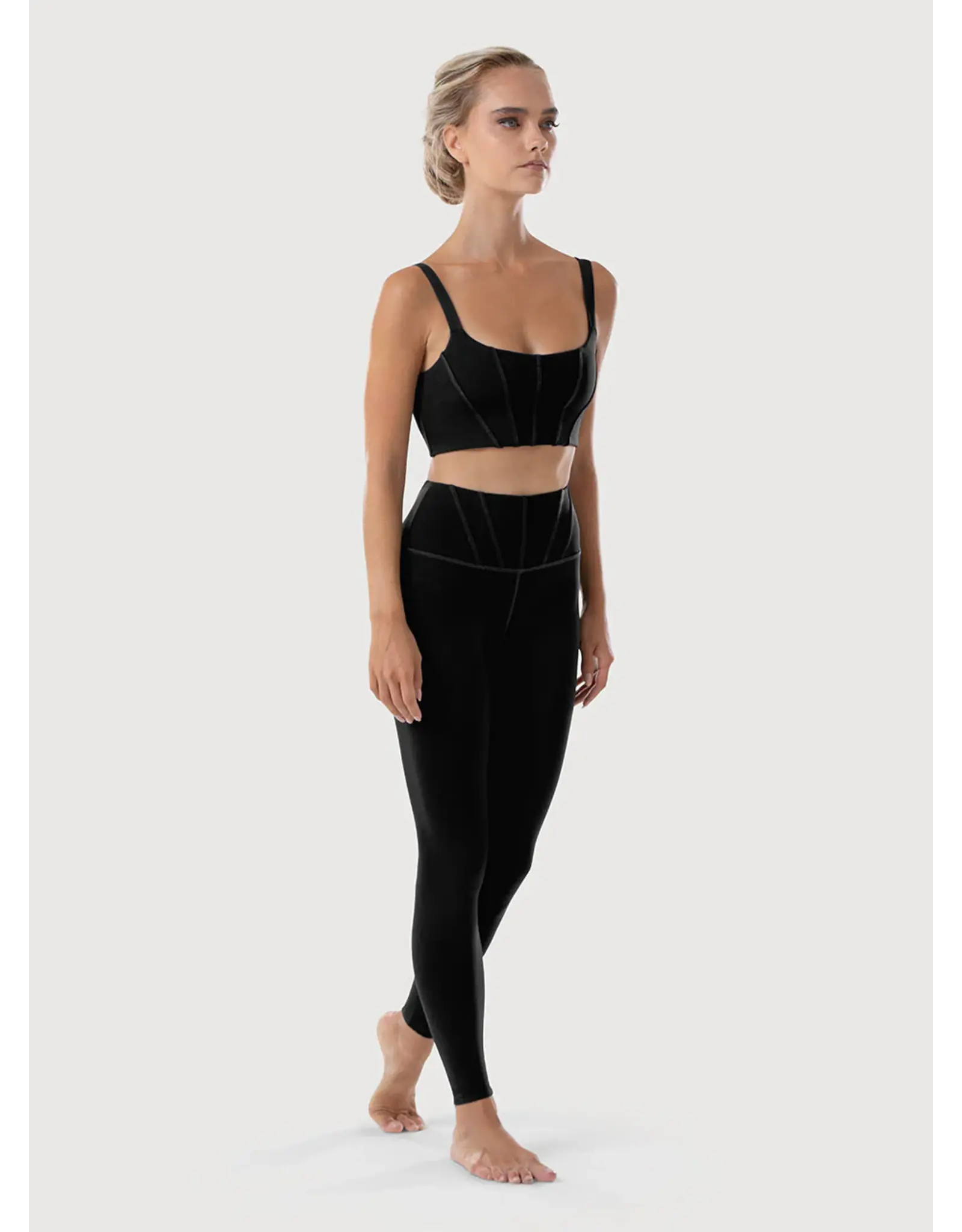 Bloch Bloch Aurora Reva Paneled Waistband Legging