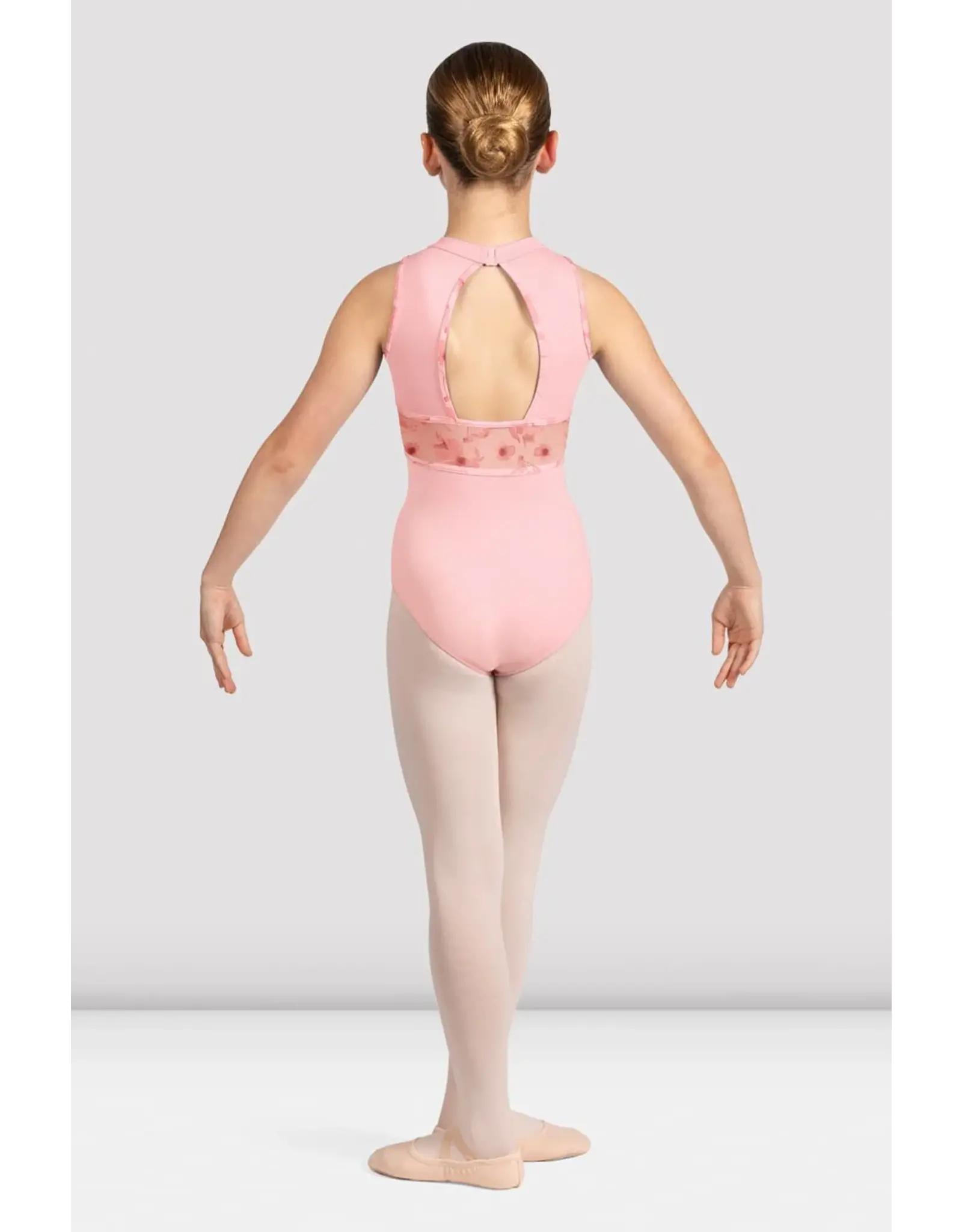 Bloch Girls Macie Floral Halterneck Leotard