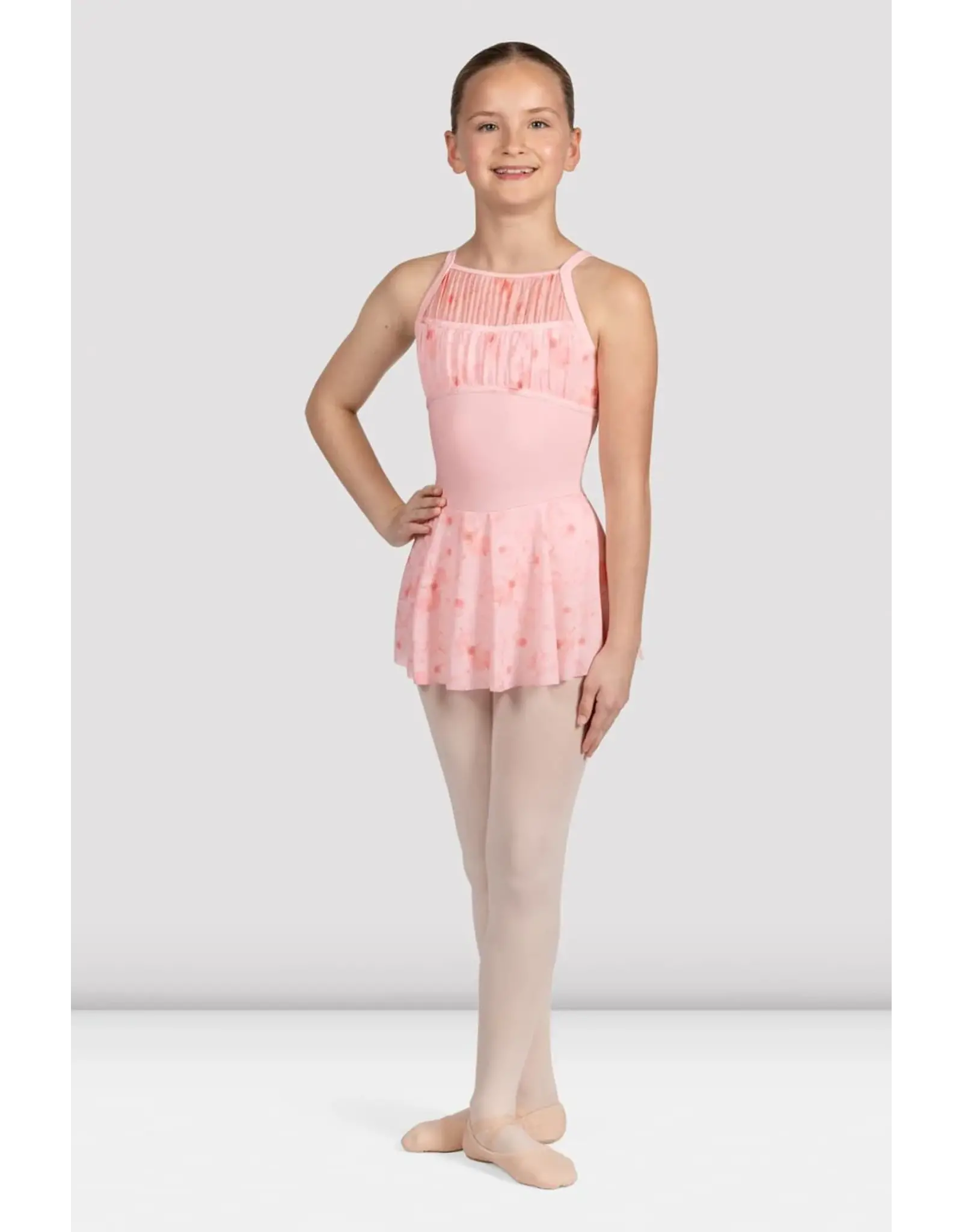 Bloch CL5257 Girls Hazel Floral Camisole Skirted Leotard Bloch CL5257 Girls Hazel Floral Camisole Skirted Leotard