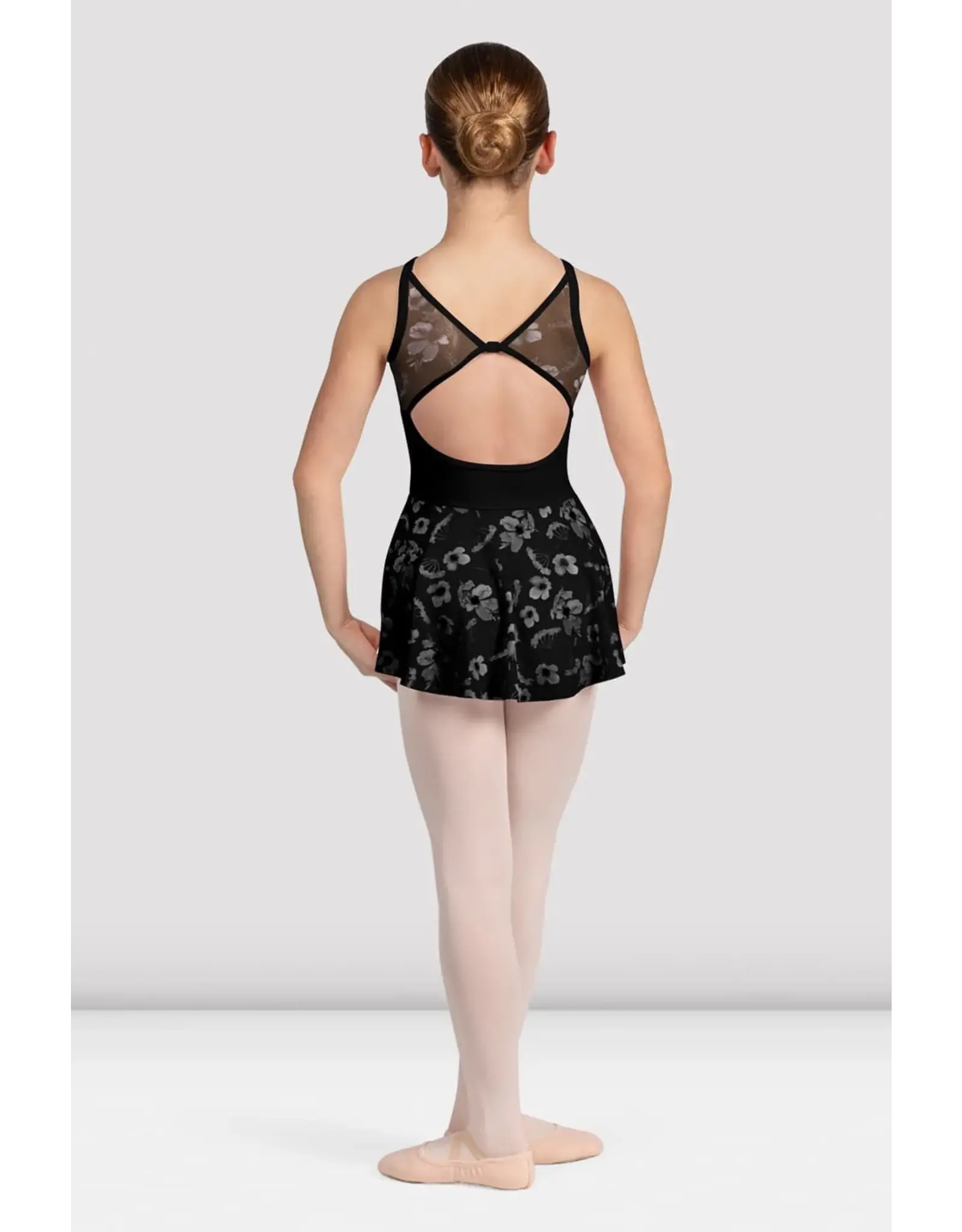 Bloch CL5257 Girls Hazel Floral Camisole Skirted Leotard Bloch CL5257 Girls Hazel Floral Camisole Skirted Leotard