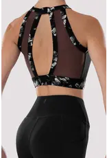 Bloch Ladies Reece High Neck Crop Top