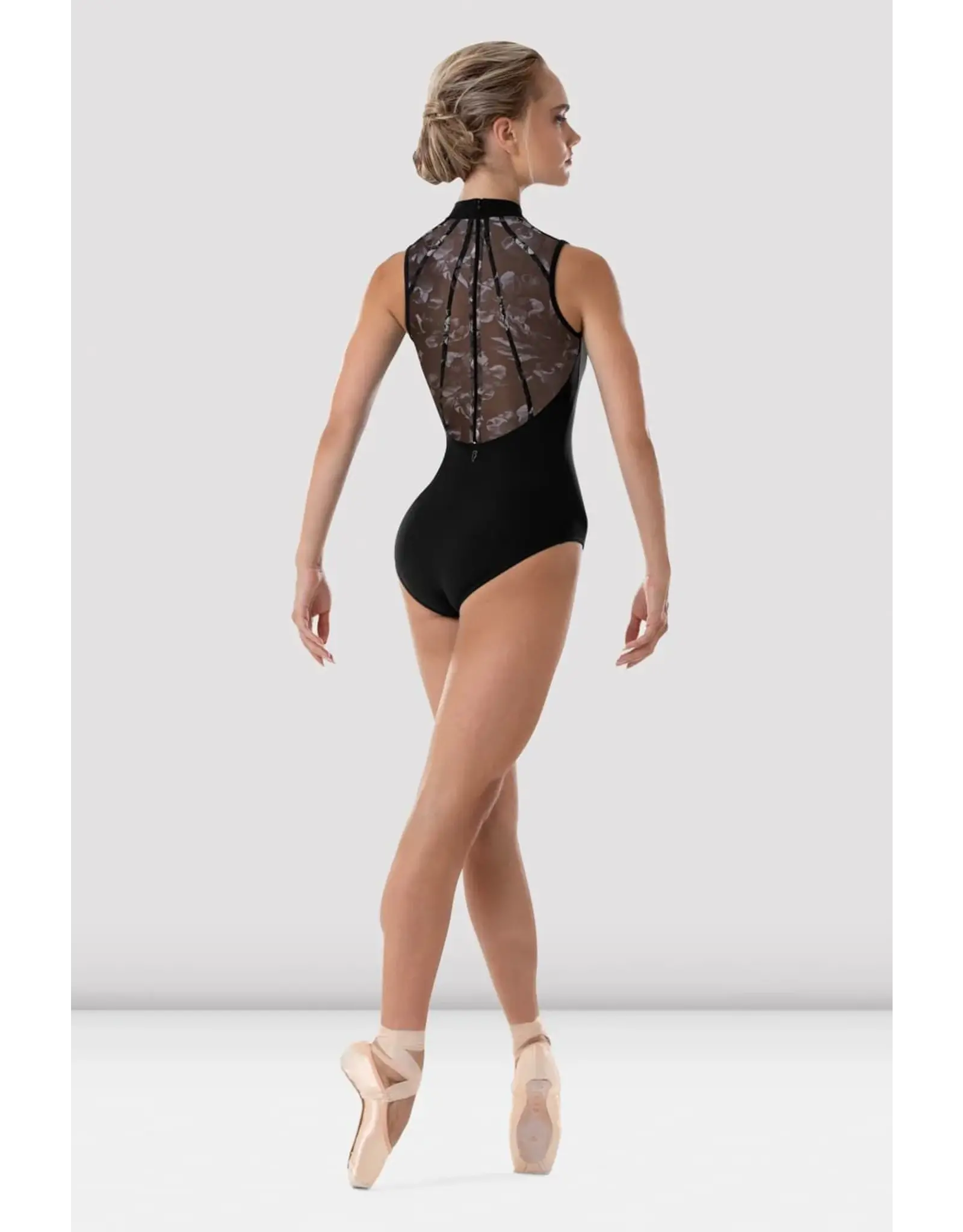Bloch Ladies Lani Floral Zip Back Leotard