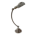Silver  Rhinestone Table Desk Lamp