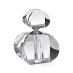 Morocco Glass Perfume Bottle Curved Square Small