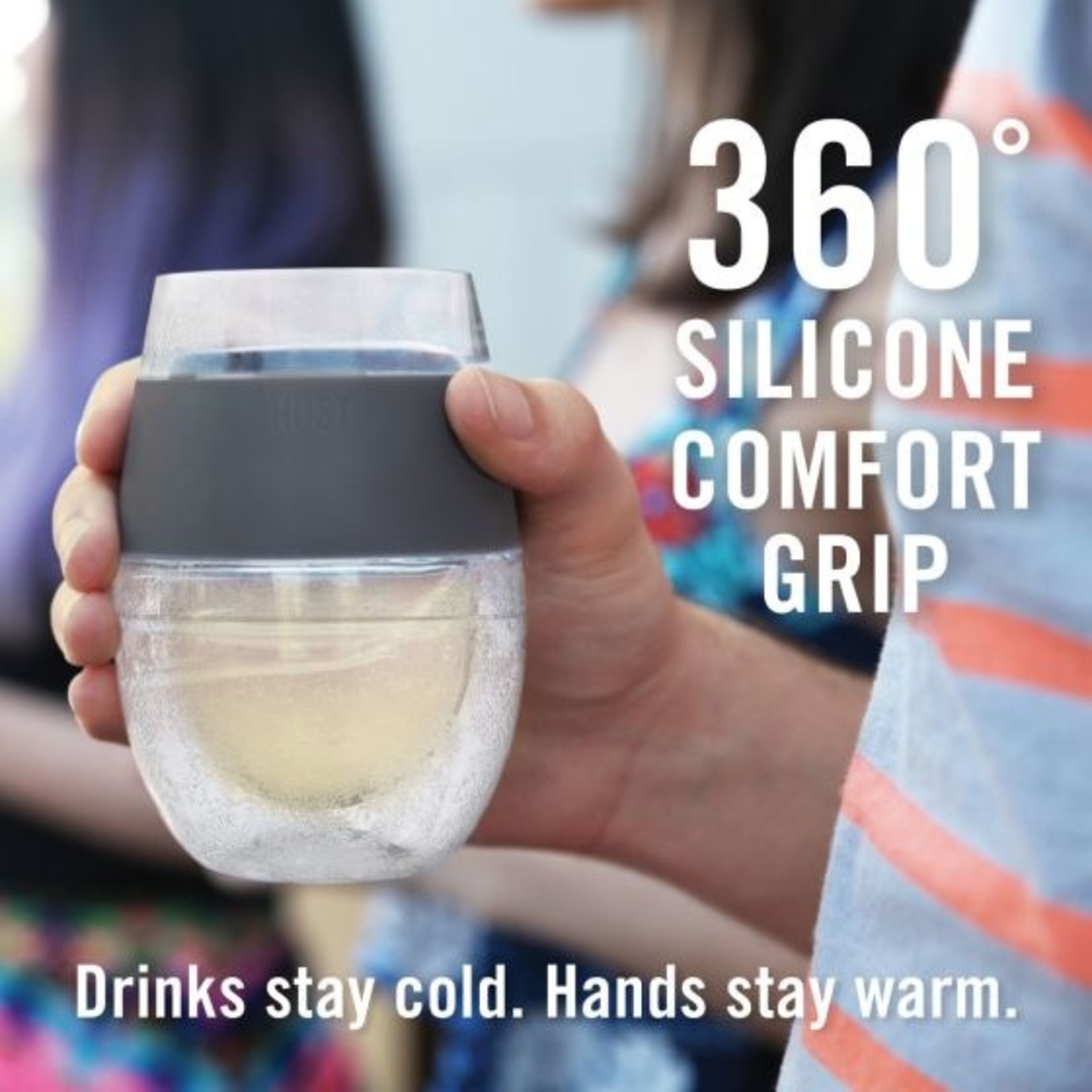 Wine Freeze Cooling Cups, Set of 4