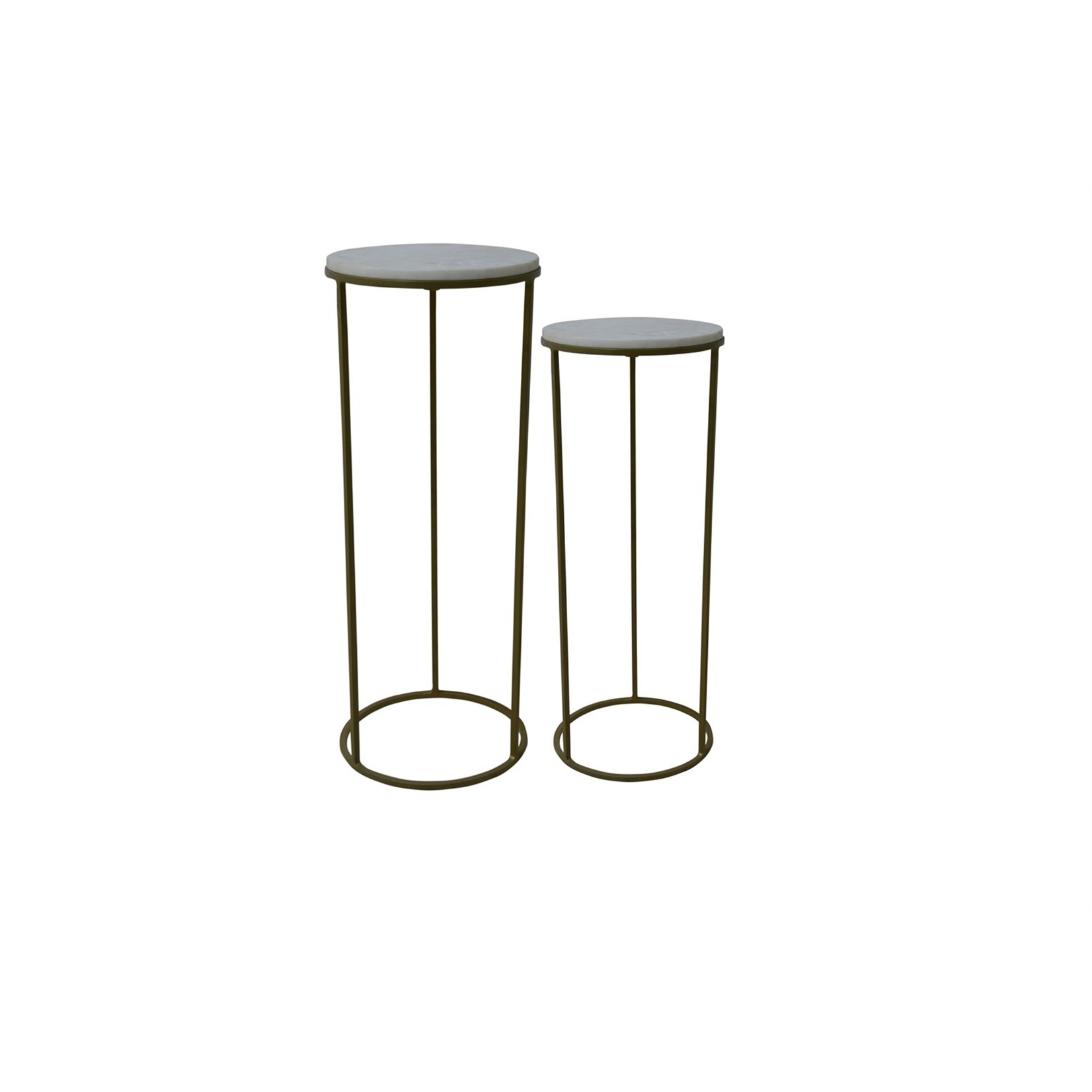 Pedestal Tables - Set of 2