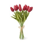 13.5'' Red Real Touch Tulip Bundle (12)