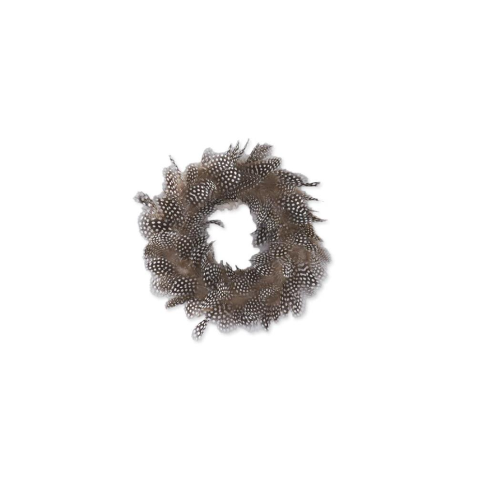 Speckled Wispy Feather Wreaths - SM