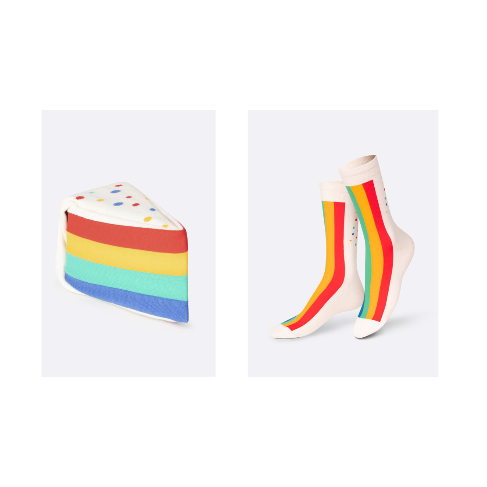 Eat My Socks - Rainbow Cake