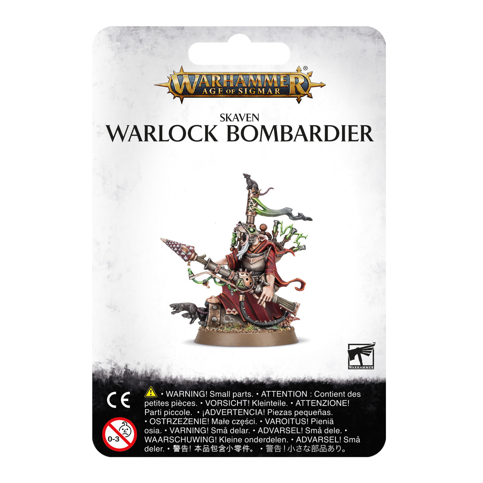 Games Workshop Skaven - Warlock Bombadier