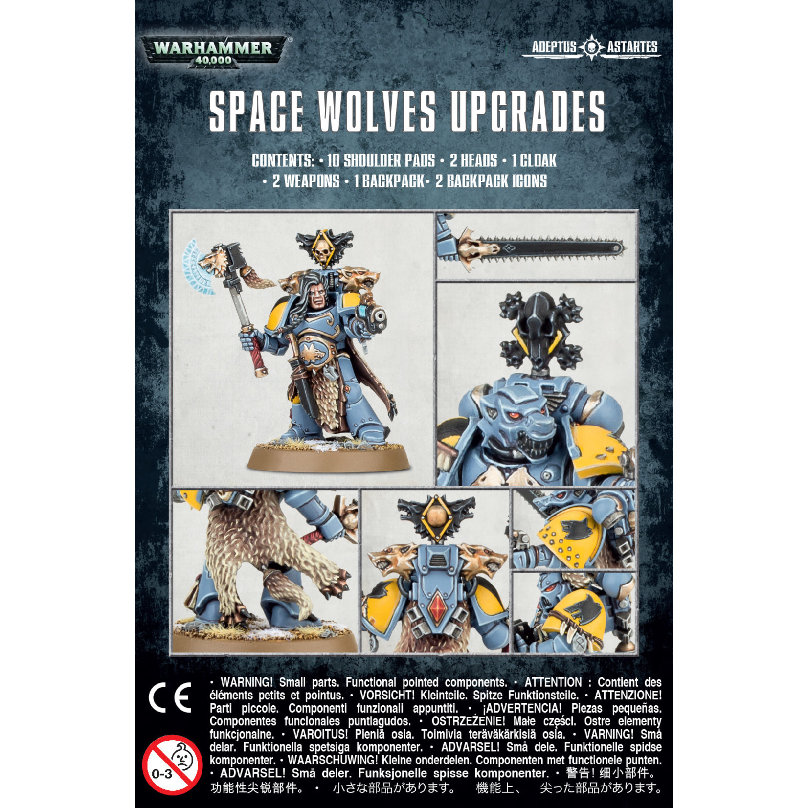 Games Workshop Space Wolves - Primaris Upgrades