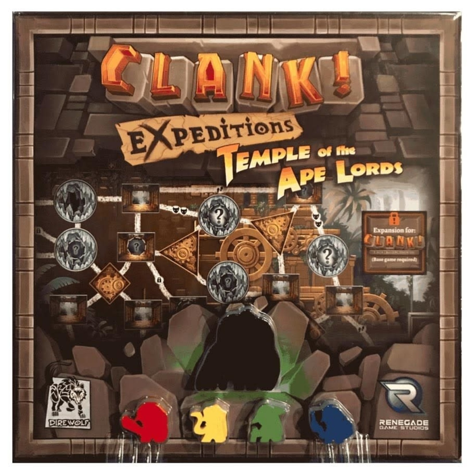 Renegade Game Studios Clank! Expeditions: Temple of the Ape Lords Expansion