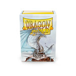 Arcane Tinmen Dragon Shield - Standard Sleeves - Silver Matte (100)
