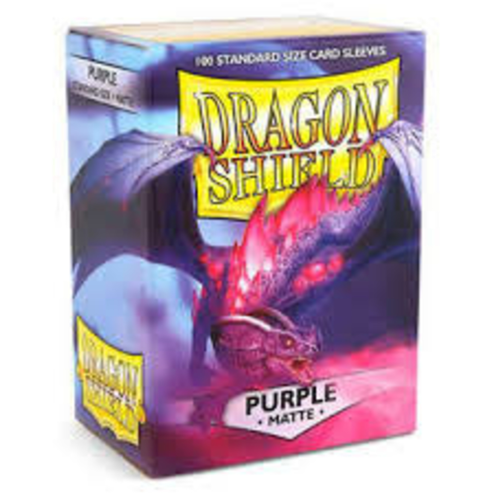 Arcane Tinmen Dragon Shield Standard Sleeves - Matte Purple (100)