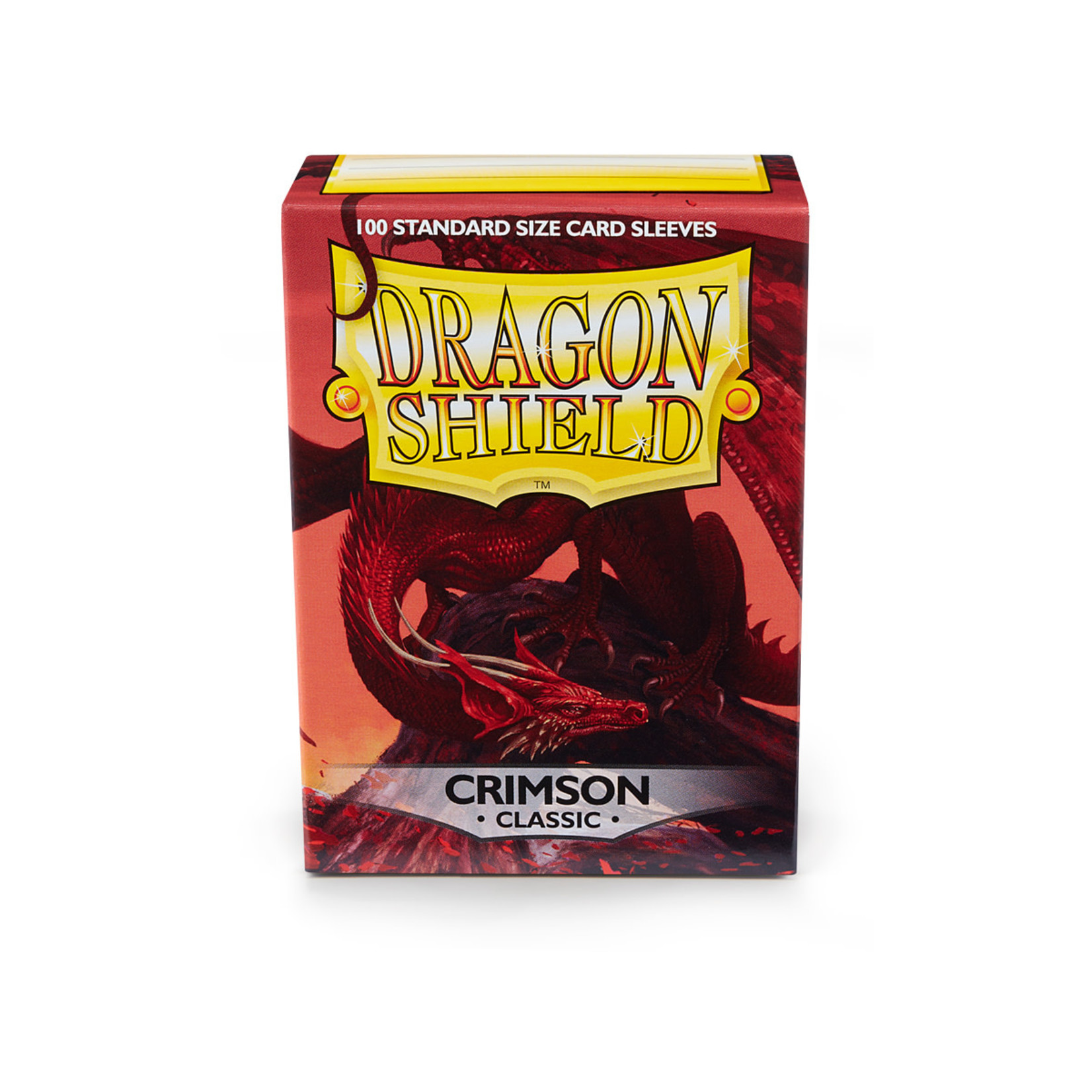 Arcane Tinmen Dragon Shield - Standard Sleeves - Classic Crimson (100)