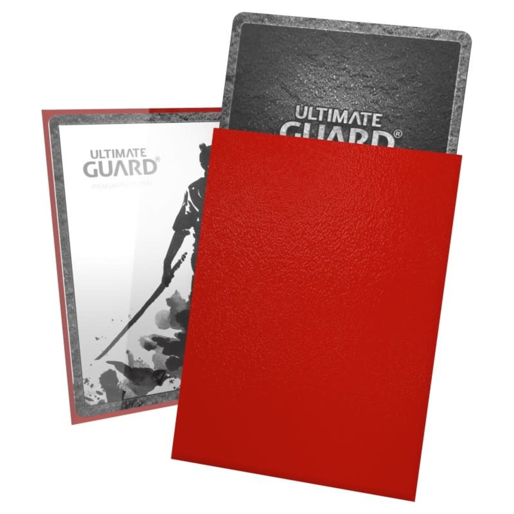 Ultimate Guard Katana Standard Card Sleeves - Red (100)