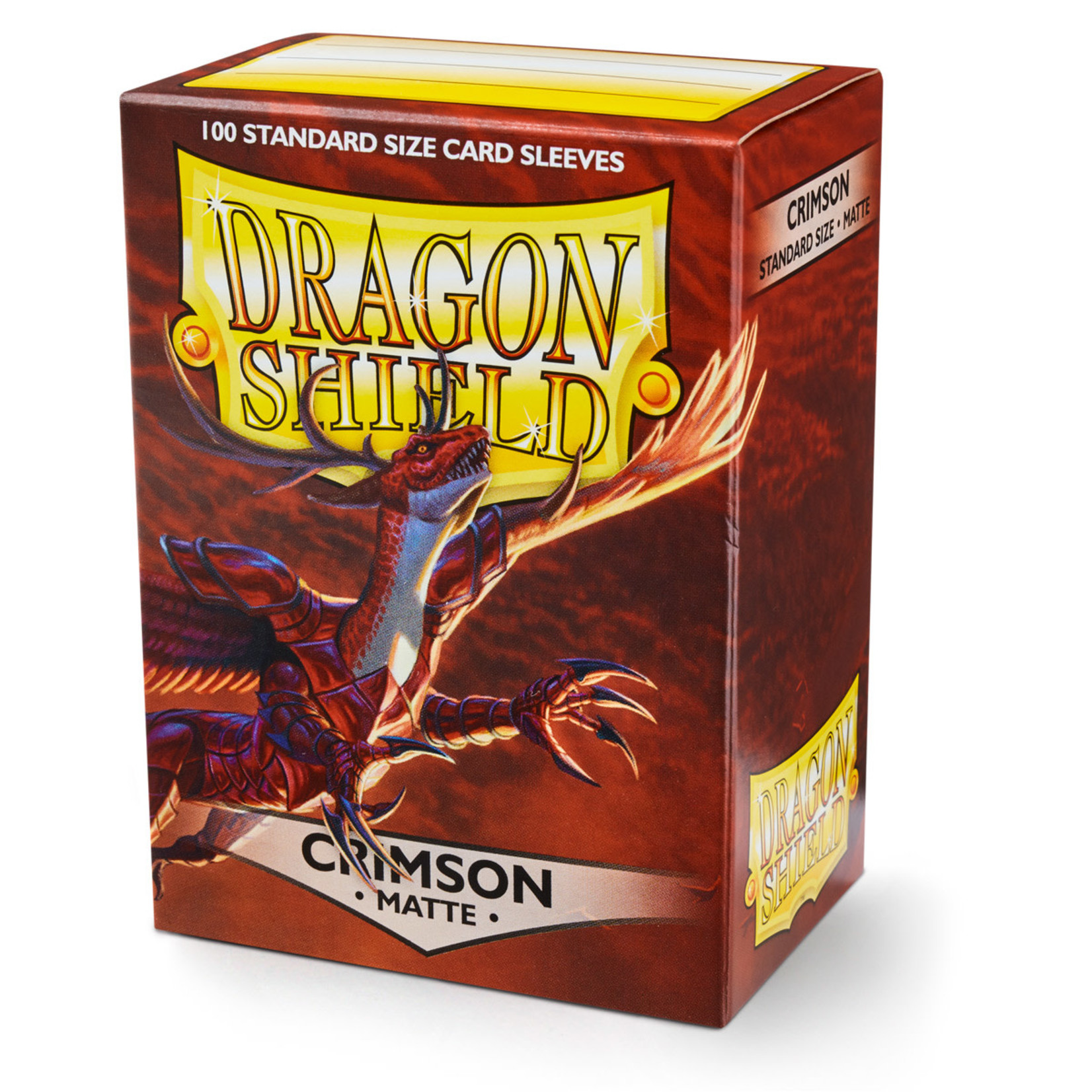 Arcane Tinmen Dragon Shield - Sleeves - Matte Crimson (100)