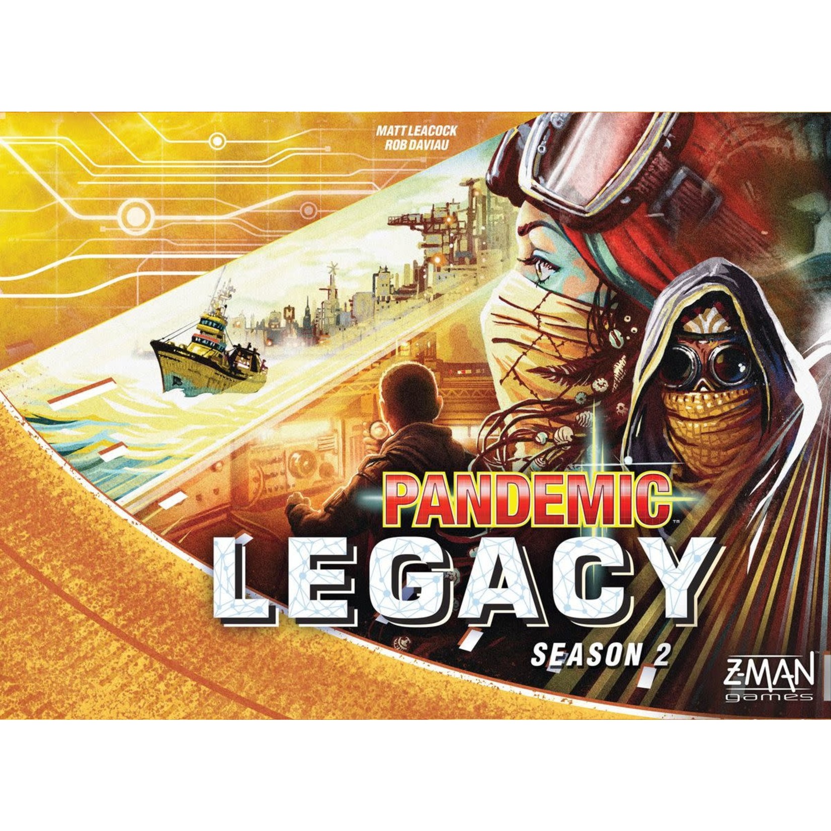 Z-Man Games Pandemic Legacy Season 2 Yellow