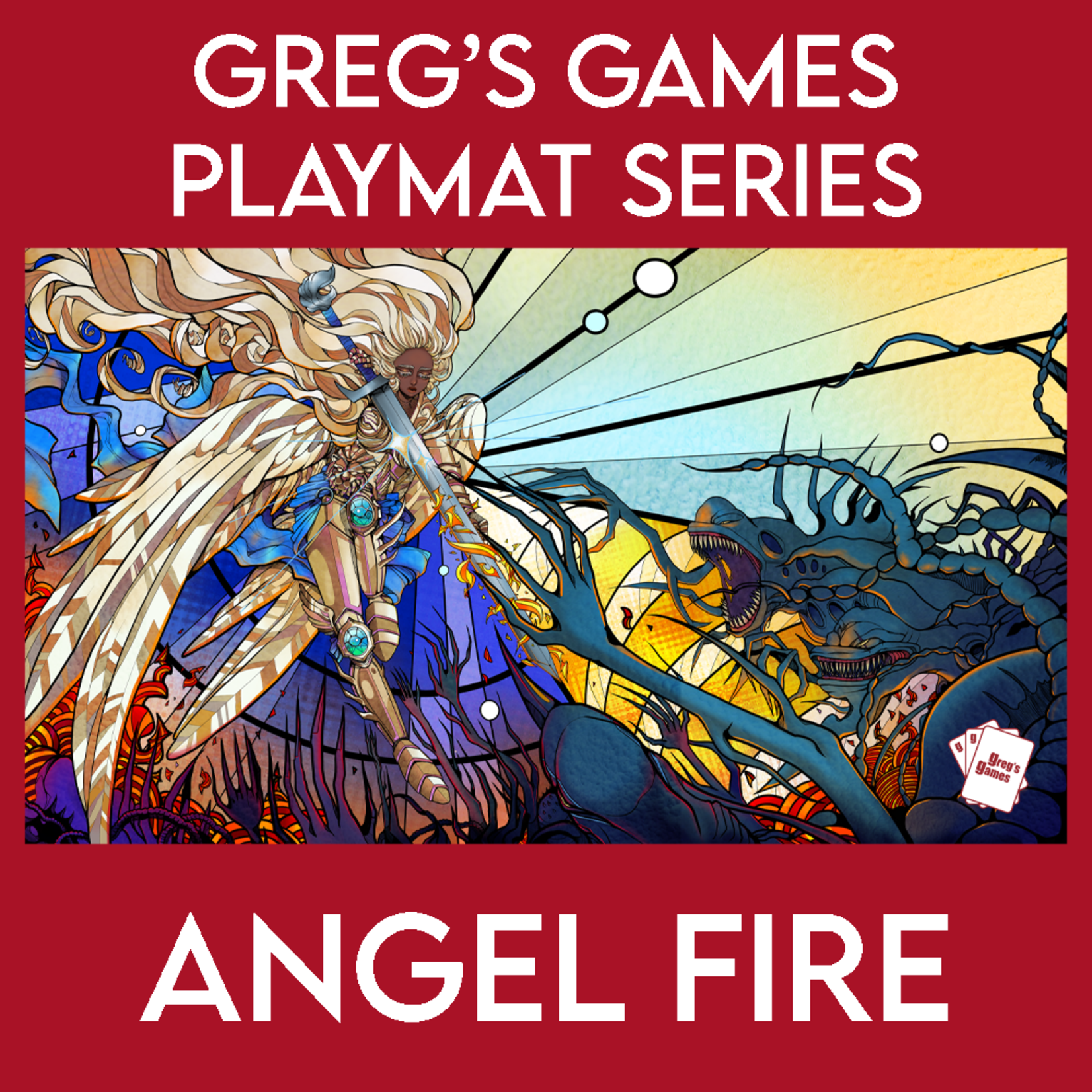Legion Greg's Games Playmat Series: Angel Fire
