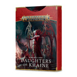 Games Workshop Daughters of Khaine - Warscroll Cards