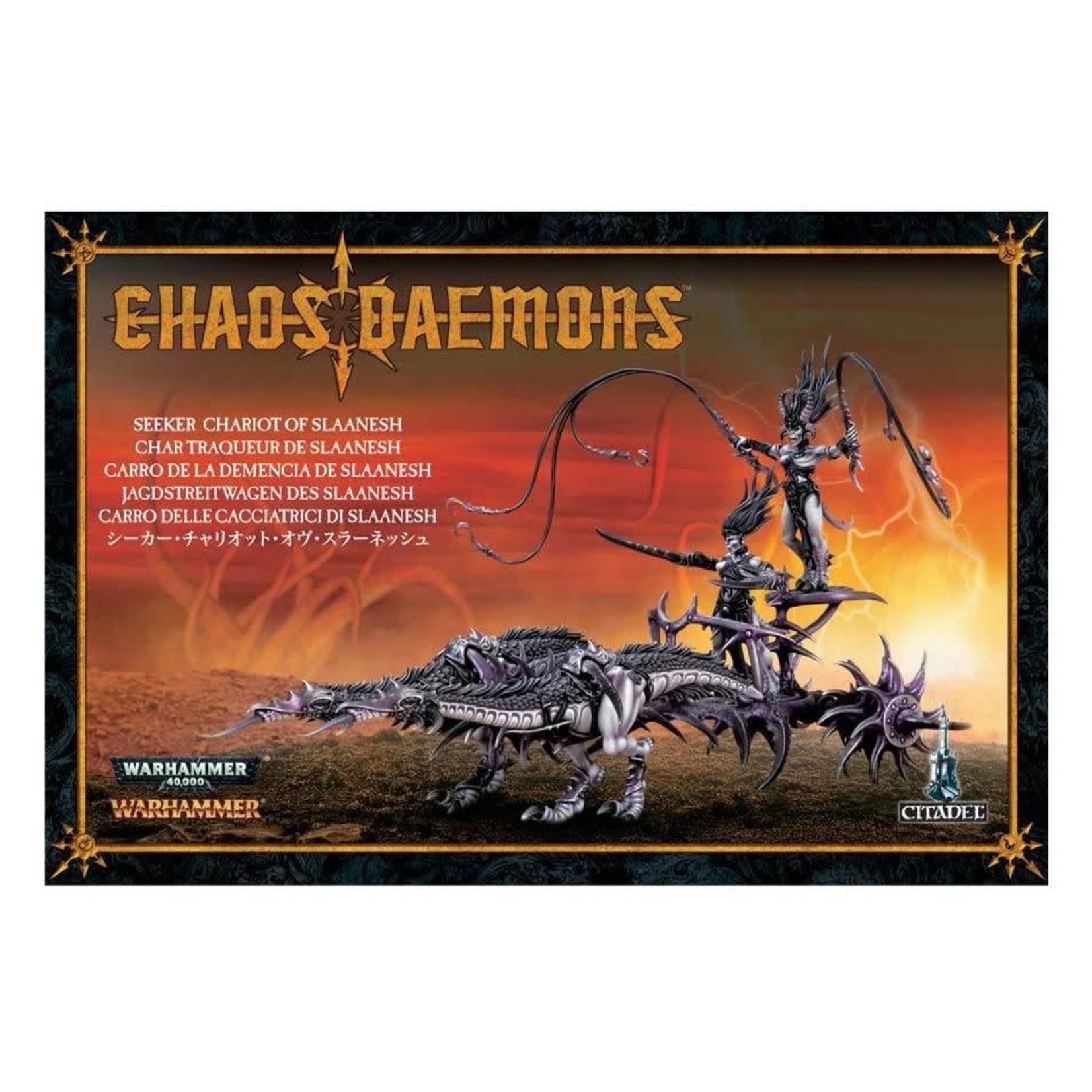 Games Workshop Chaos Daemons - Seeker Chariot of Slaanesh