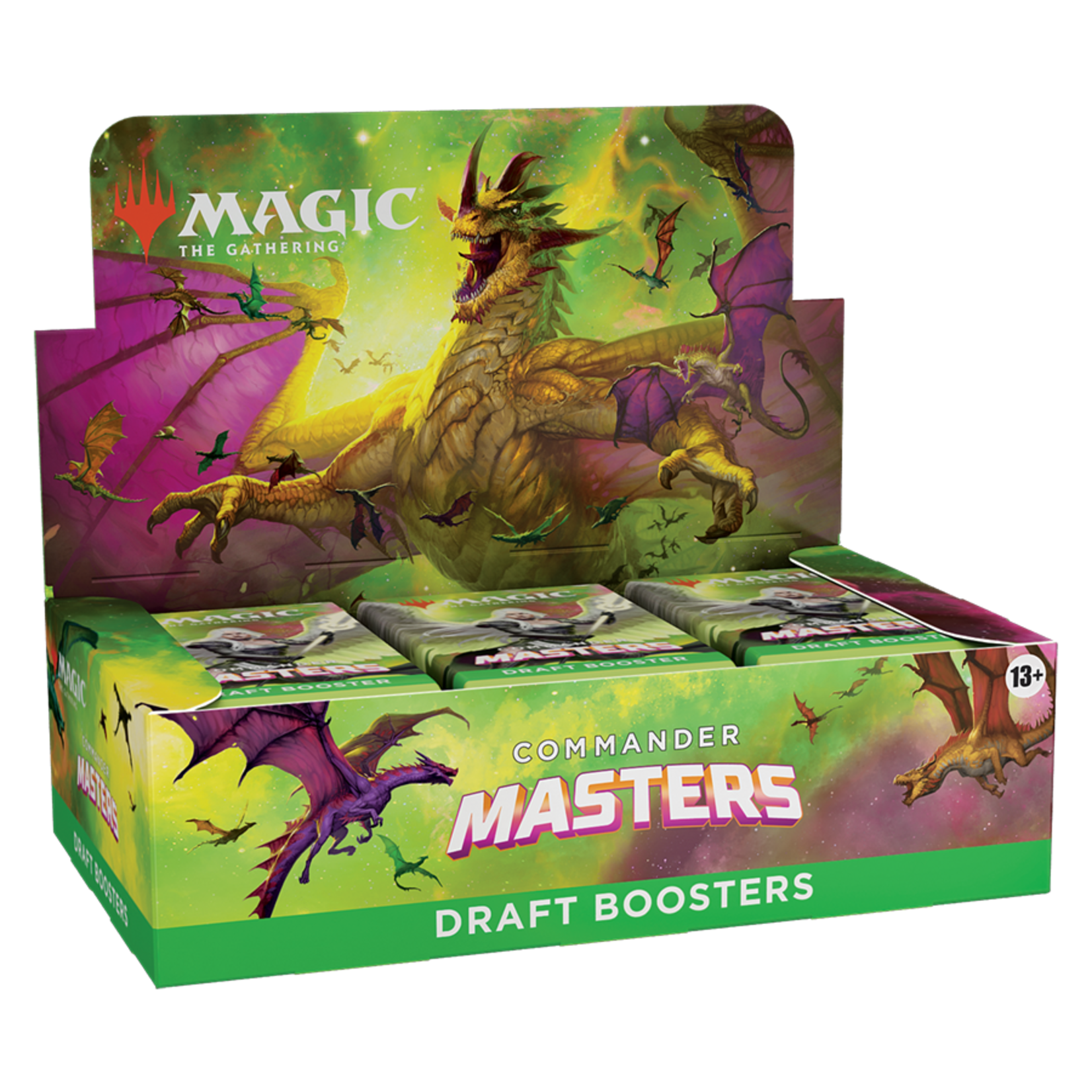 Wizards of the Coast Magic - Commander Masters Draft Booster Box