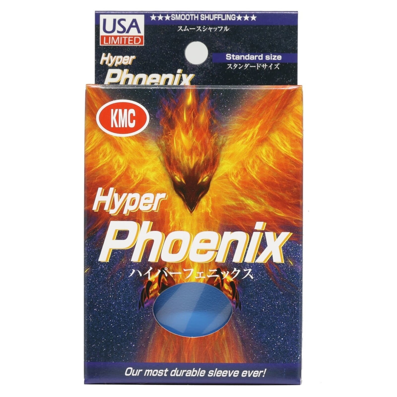 KMC KMC - Sleeves - Hyper Phoenix Blue (100)
