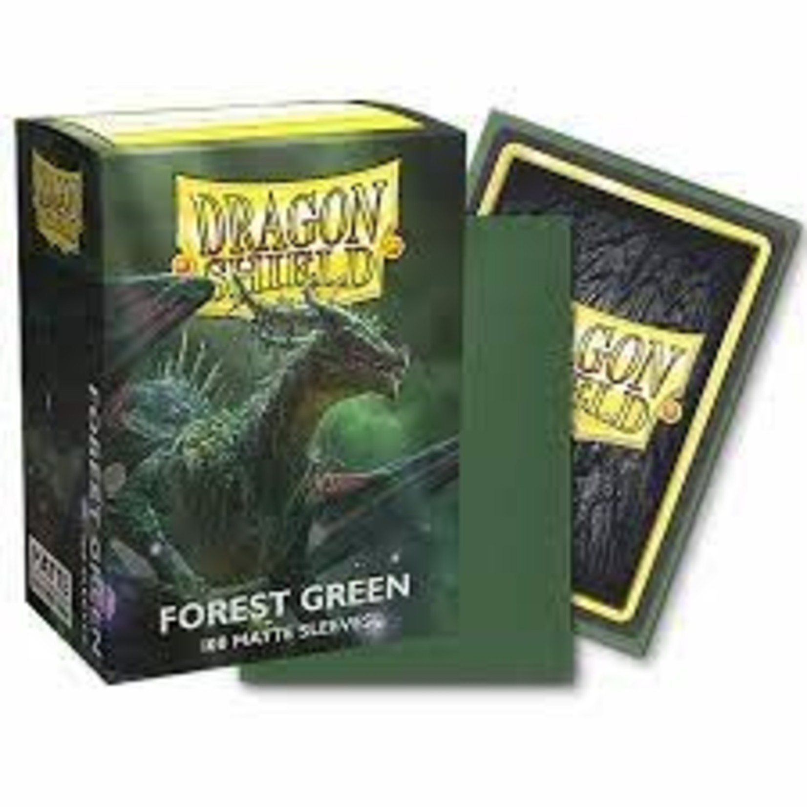 Arcane Tinmen Dragon Shield - Sleeves - Matte Forest Green (100)