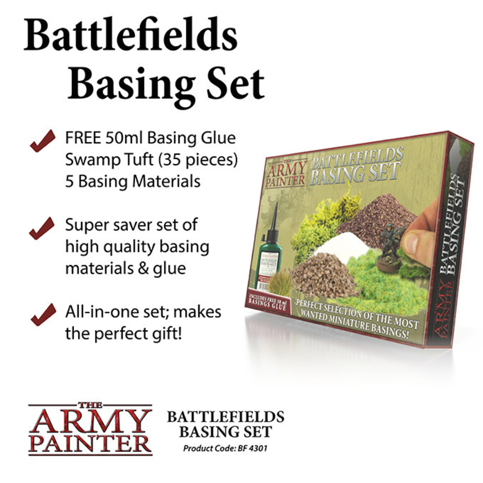 The Army Painter The Army Painter - Battlefields Basing Set