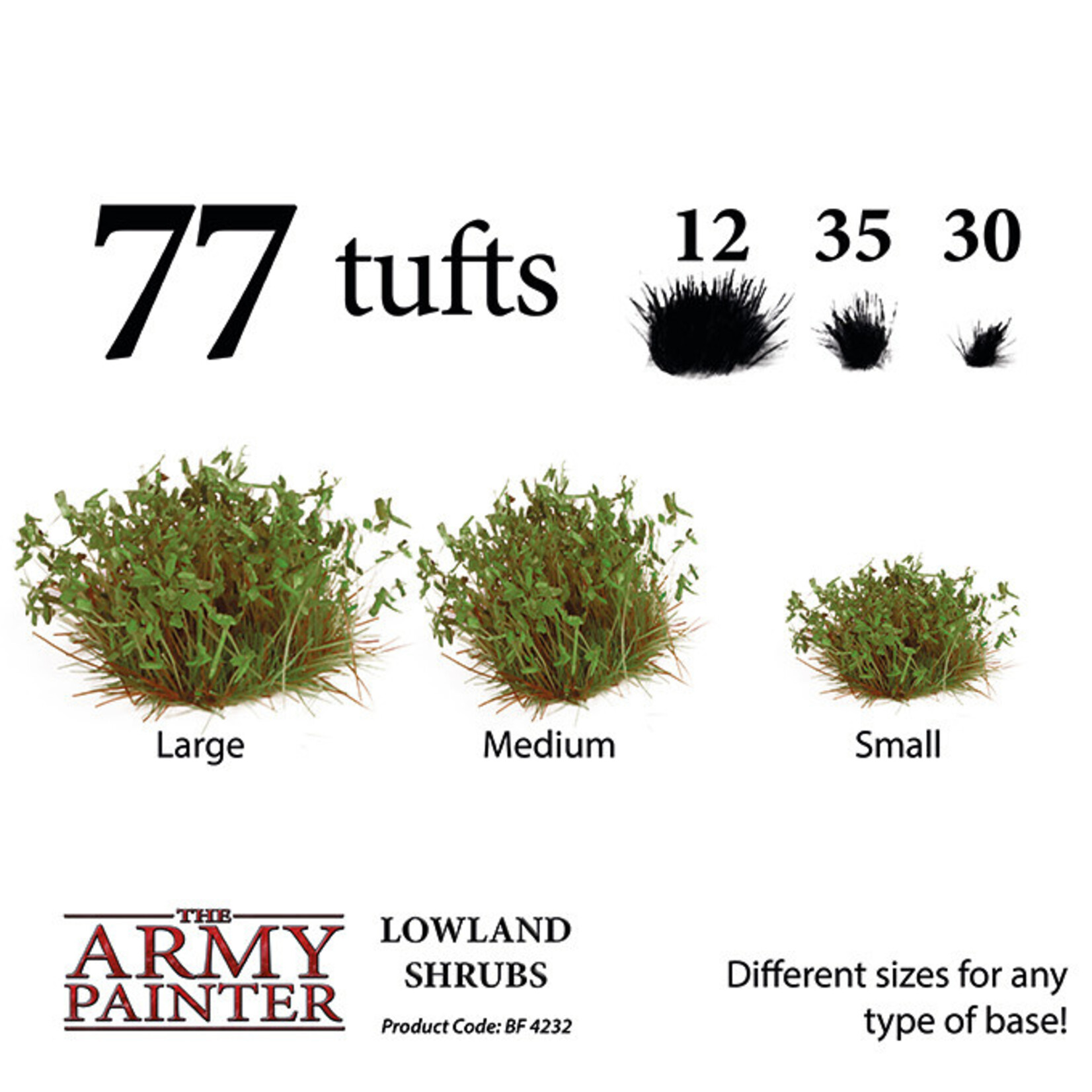 The Army Painter Battlefield Foliage - Lowland Shrubs