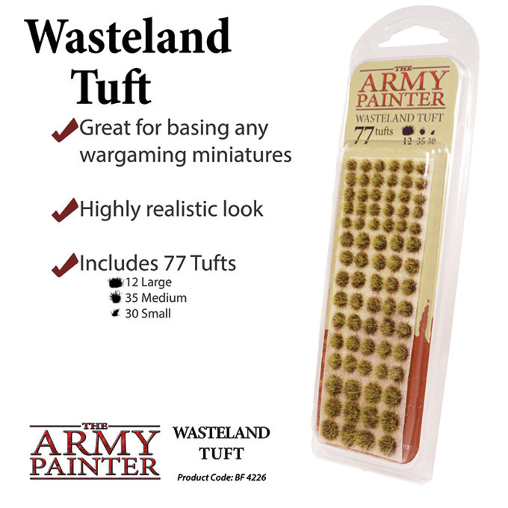 The Army Painter The Army Painter - Battlefield Wasteland Tufts