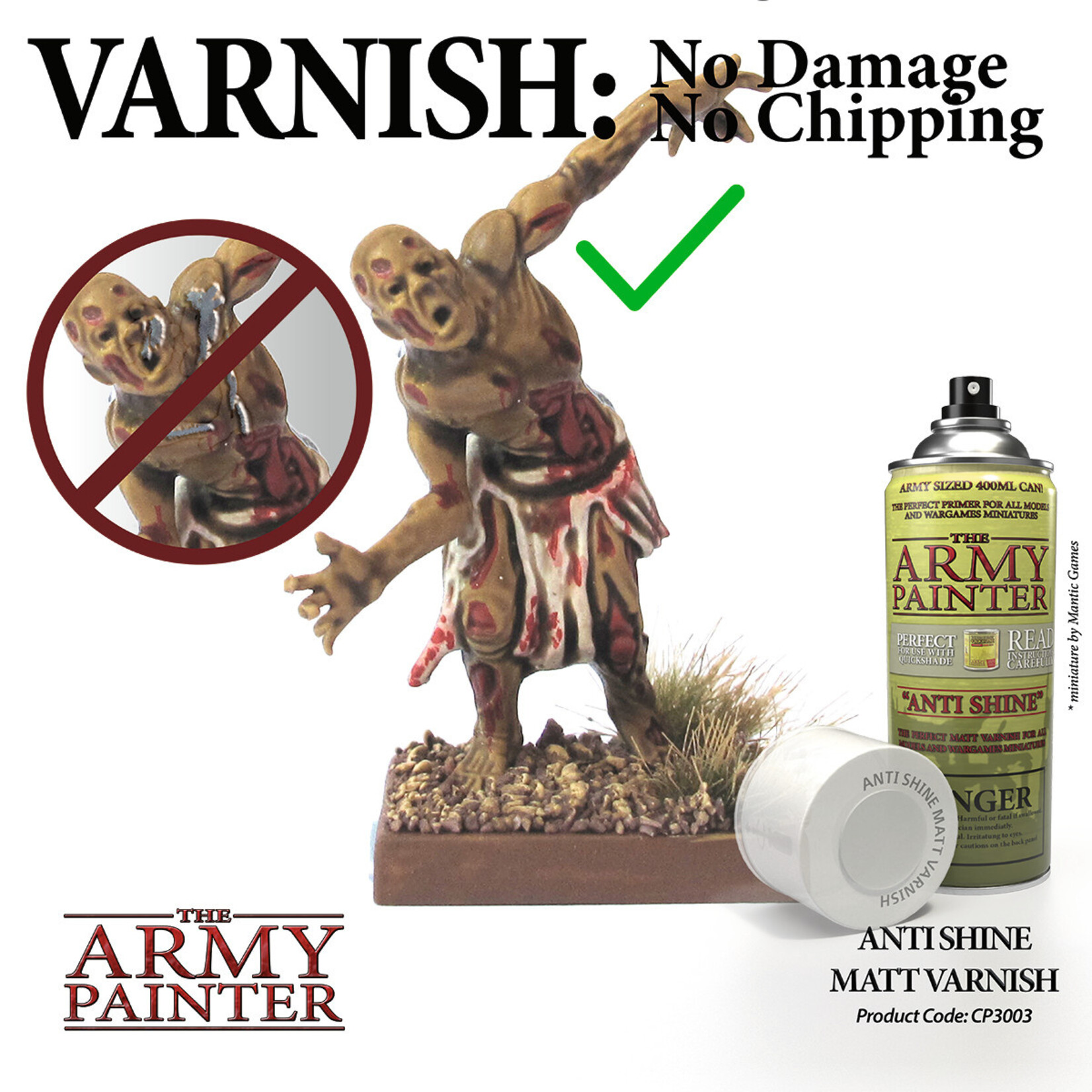 The Army Painter Anti Shine Matte Varnish