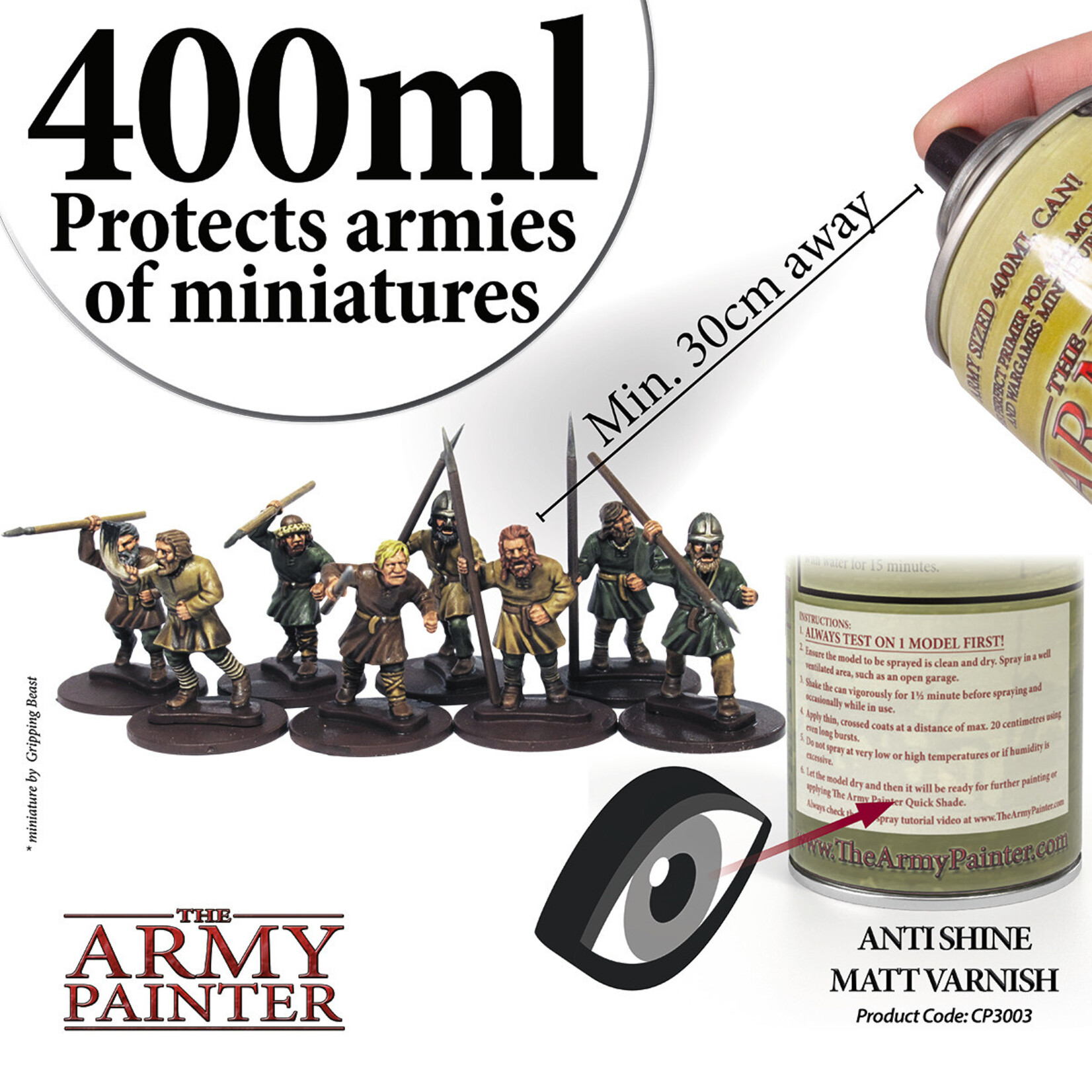 The Army Painter Anti Shine Matte Varnish