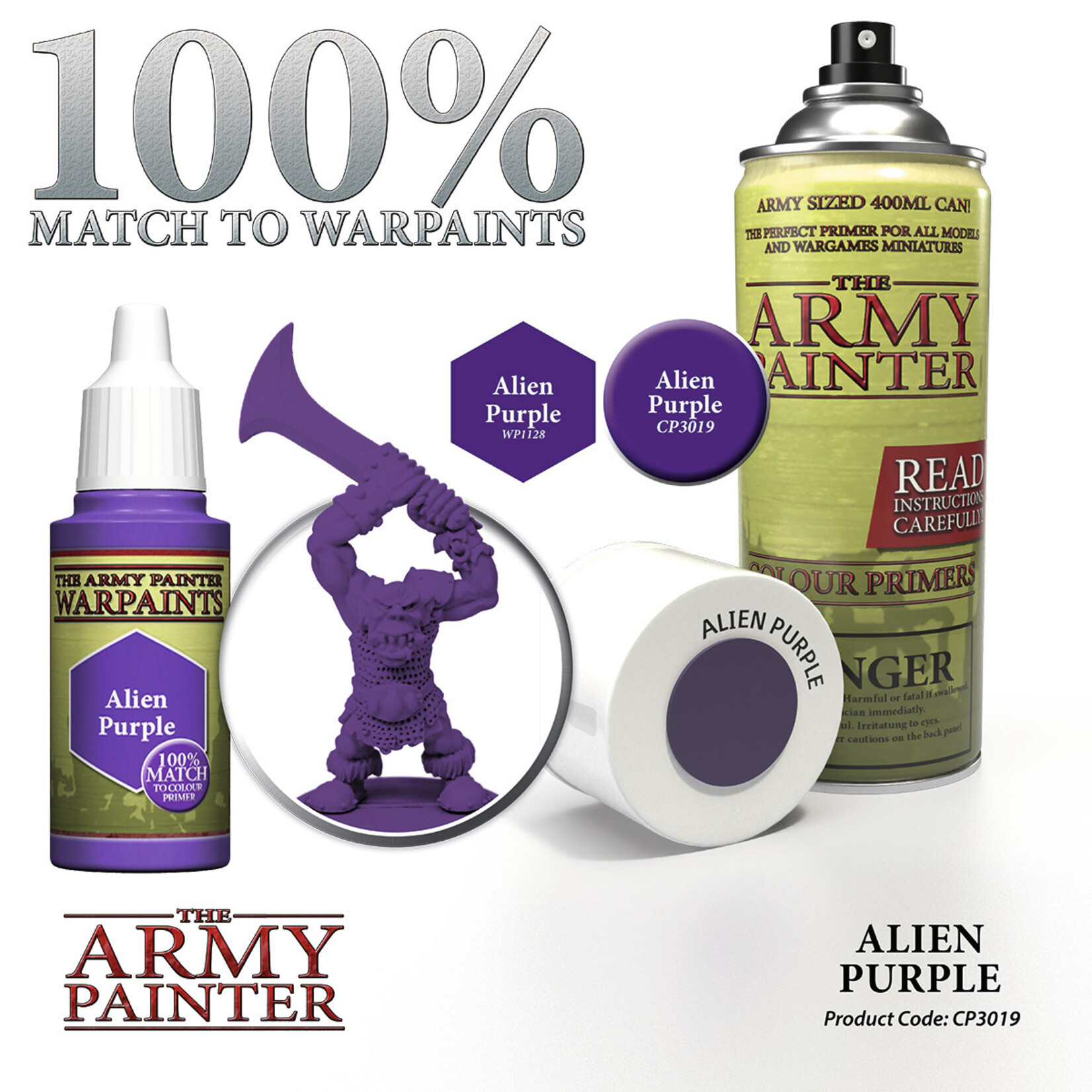 The Army Painter Color Primer Alien Purple Army Painter