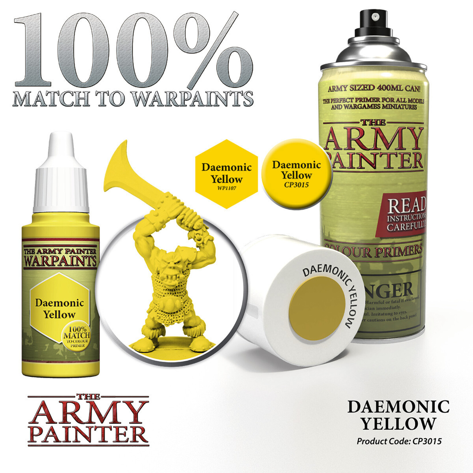 The Army Painter Color Primer Daemonic Yellow Army Painter