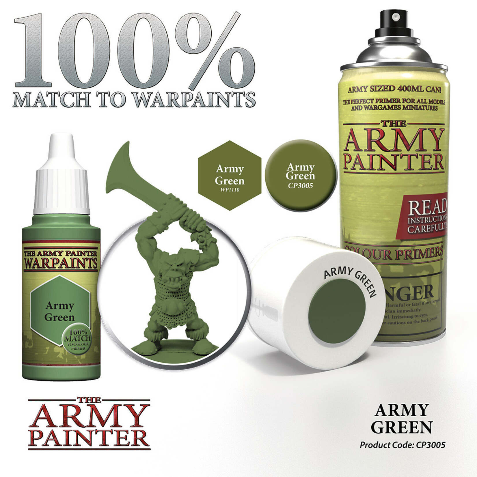 The Army Painter Color Primer Army Green