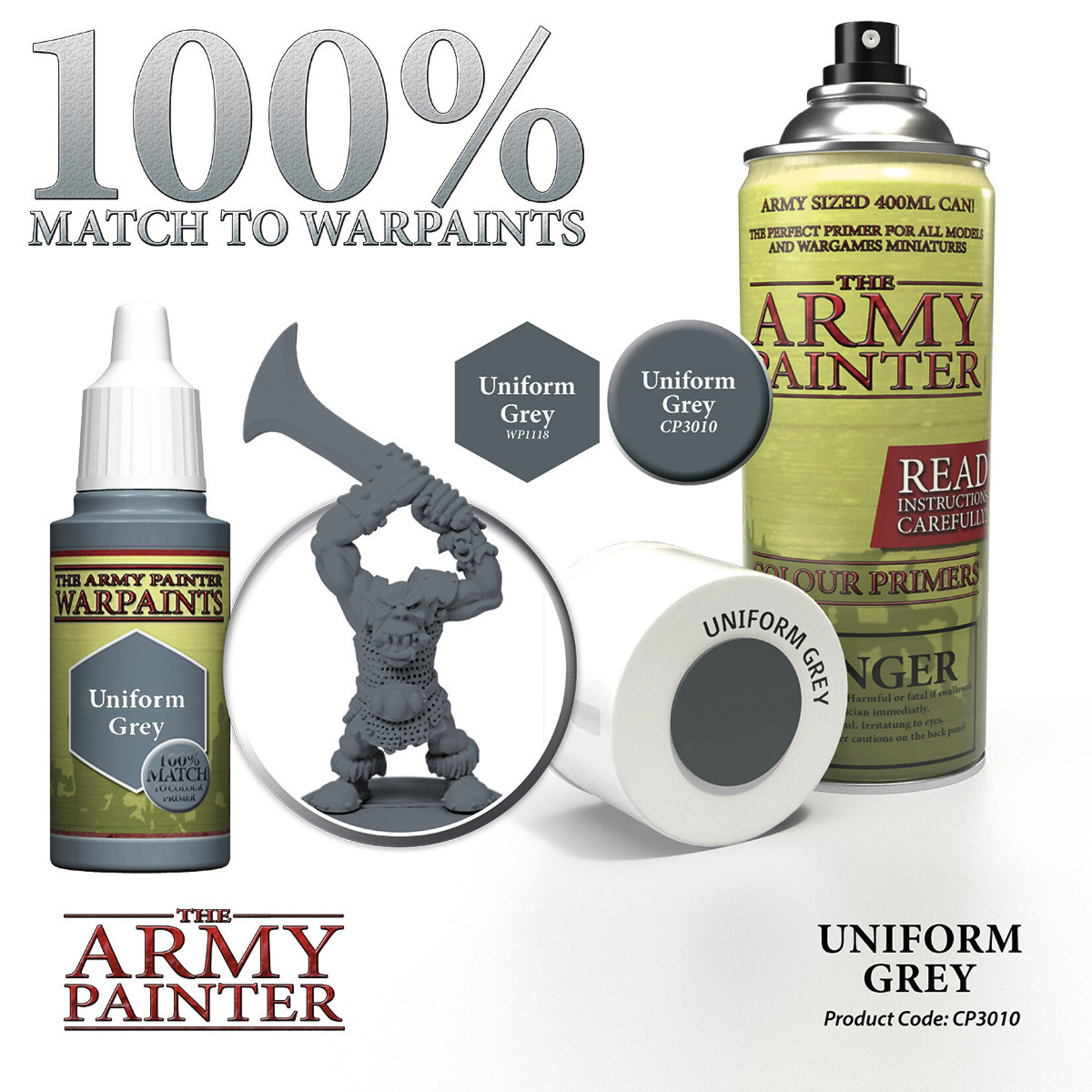 The Army Painter Color Primer Uniform Grey Army Painter