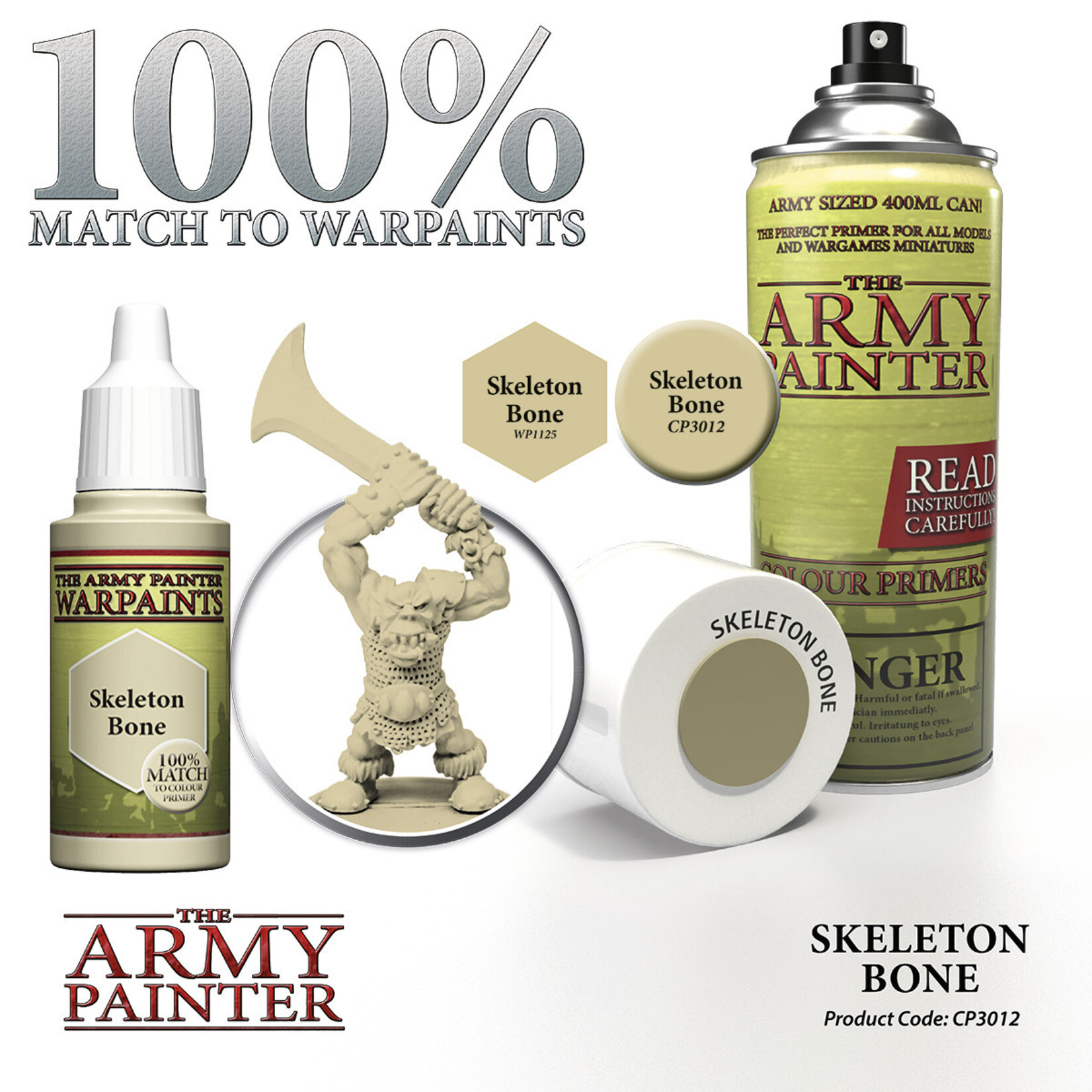 The Army Painter Color Primer Skeleton Bone Army Painter