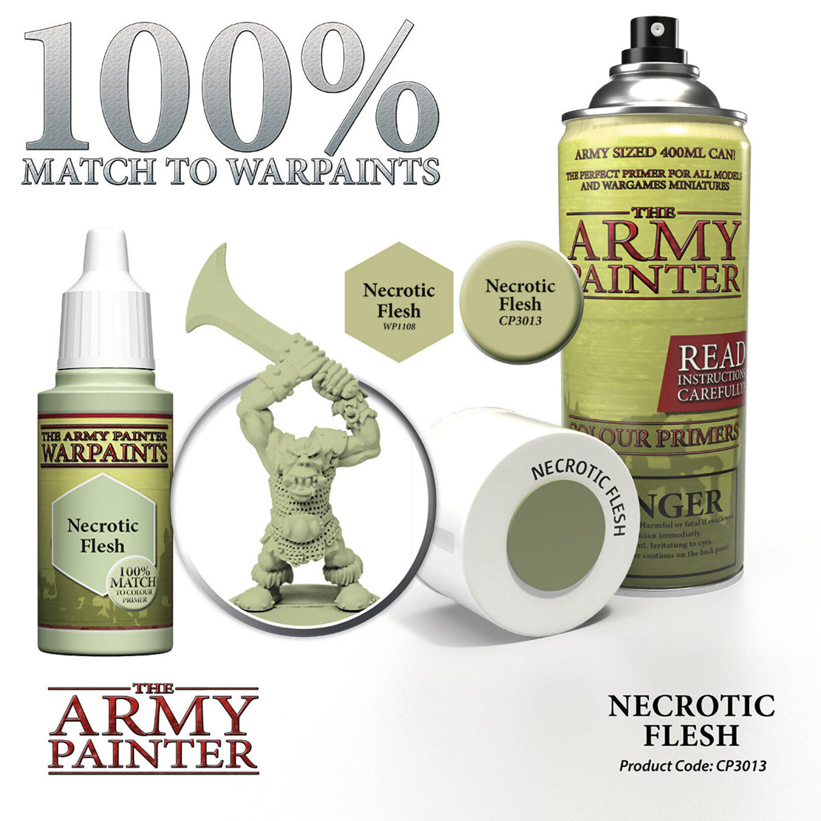 The Army Painter Color Primer Necrotic Flesh Army Painter