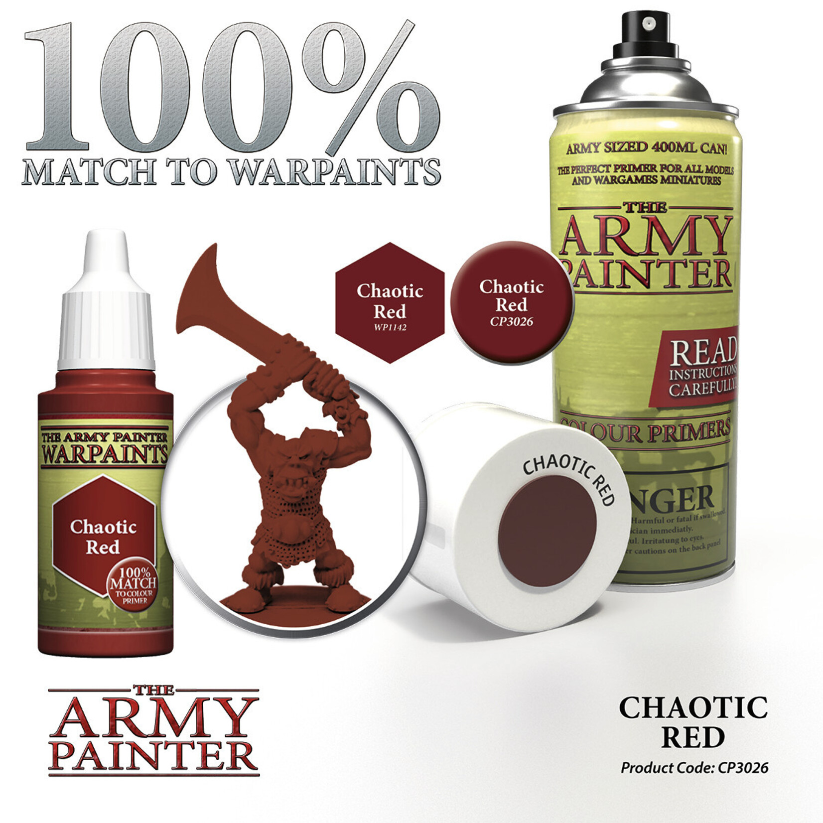 The Army Painter Color Primer Chaotic Red