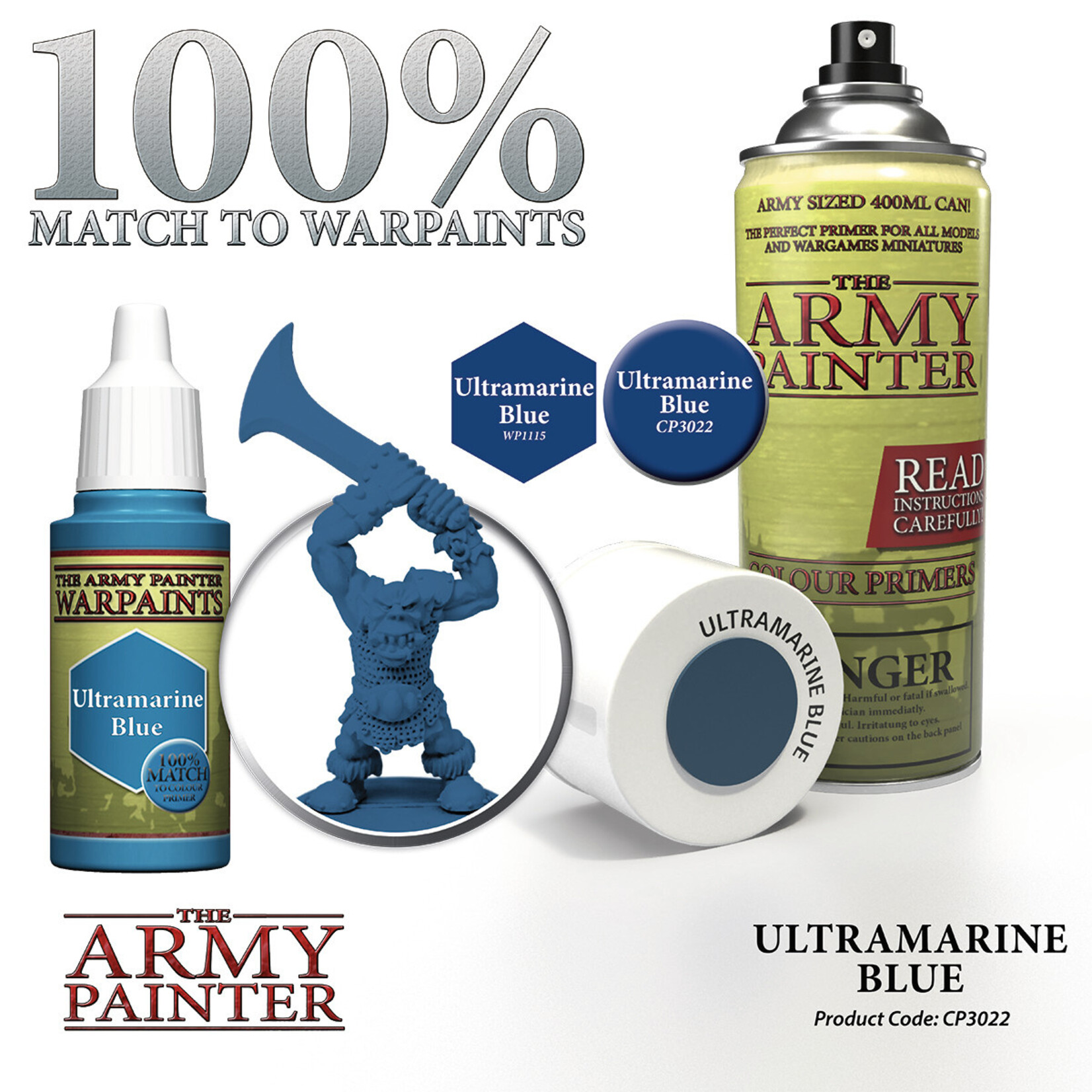 The Army Painter Color Primer Ultramarine Blue Army Painter