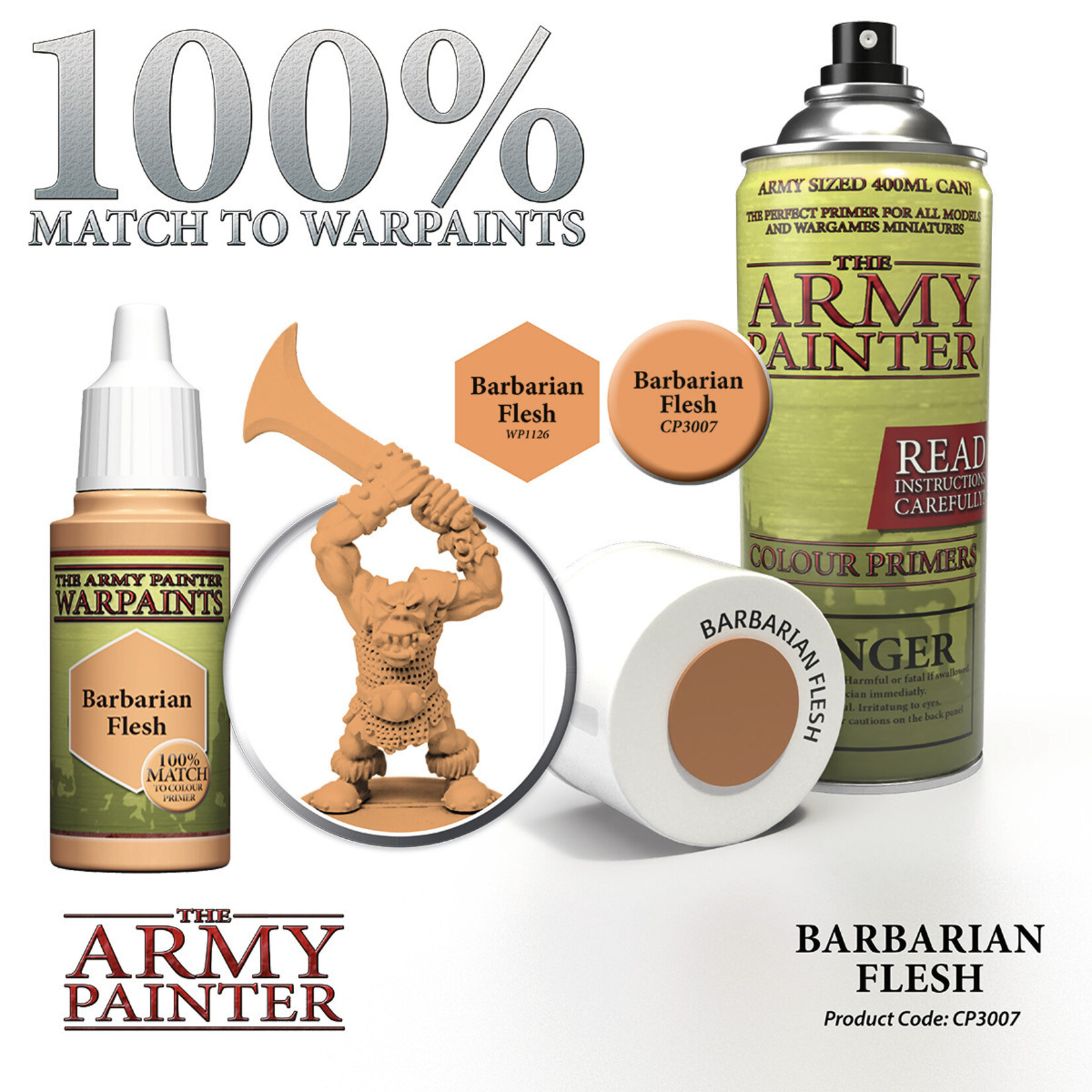 The Army Painter Color Primer Barbarian Flesh Army Painter