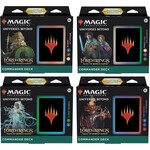 Wizards of the Coast PRE-ORDER Releases 06/23/2023 - Lord of the Rings: Tales of Middle Earth Commander Deck Bundle