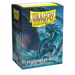 Arcane Tinmen Dragon Shield - Standard Sleeves - Midnight Blue Matte (100)