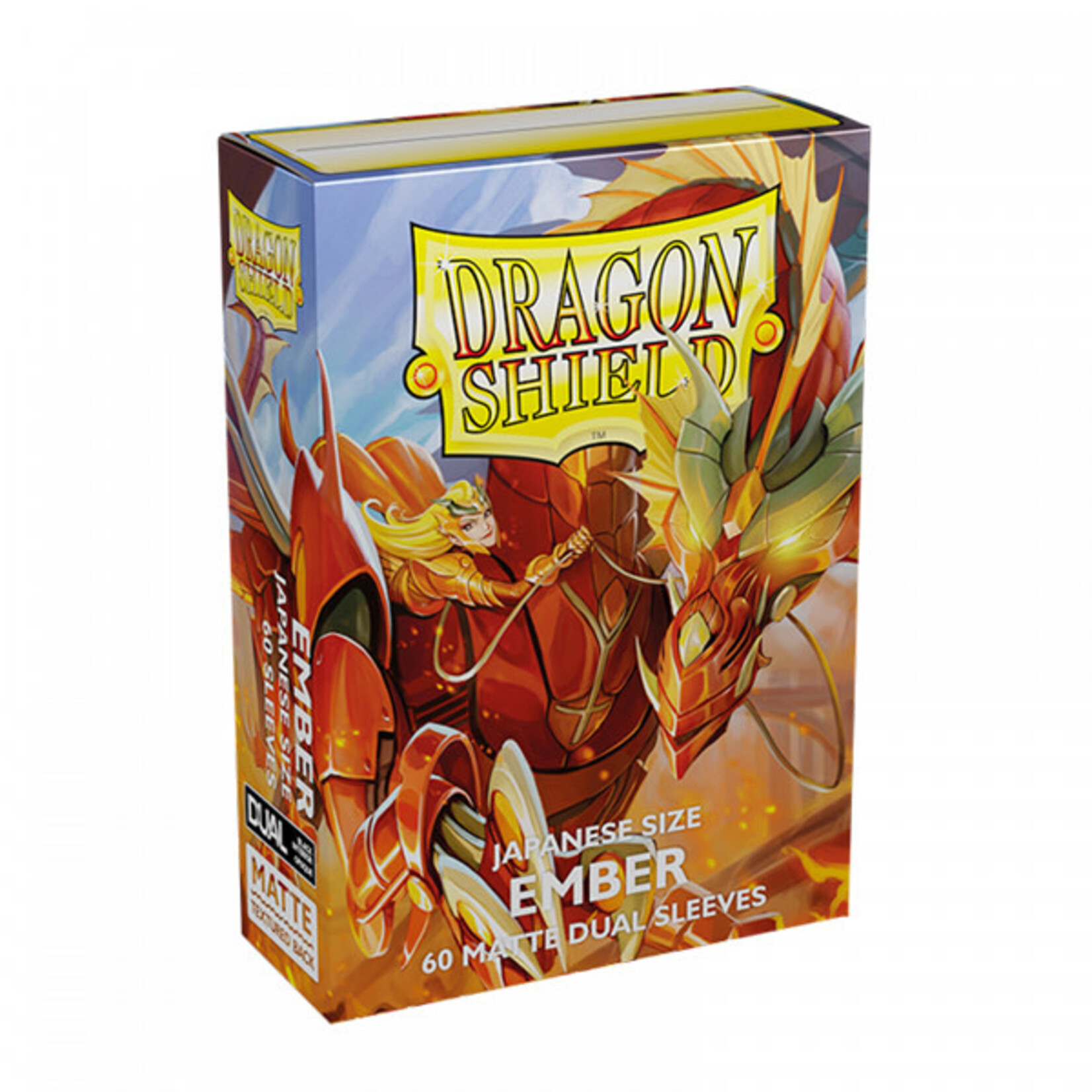 Arcane Tinmen Dragon Shield - Japanese Sleeves - Dual Matte Ember (60)